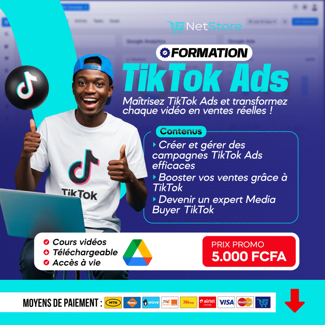 Formation Complète – Publicité TikTok Ads