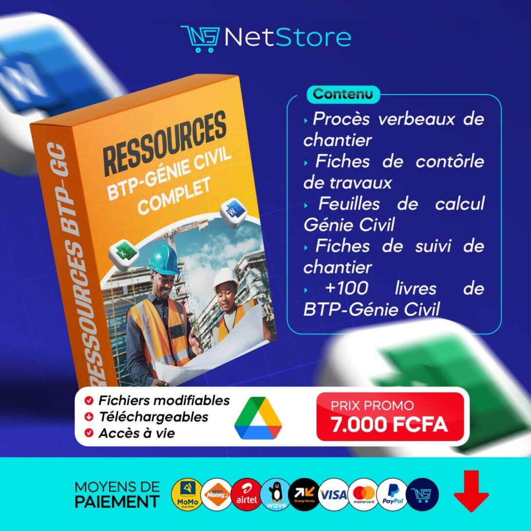 Ressources BTP_Génie Civil Complet